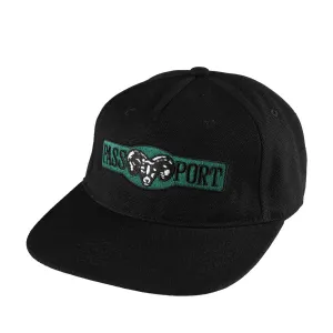 Pass~Port - Ram Heavy Canvas Workers Cap Black