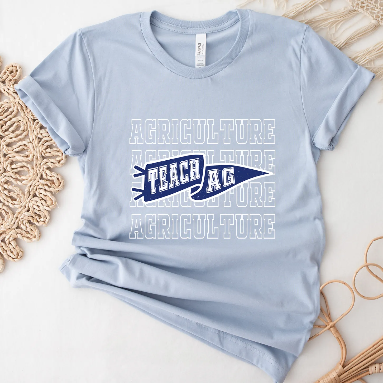 Pennant Teach Ag – Bella Canvas T-Shirt
