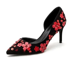 red shoes, real leather sandals ,fashion style,cow leather
