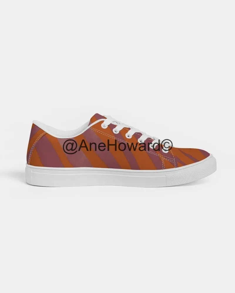 Red Zebra Women's Faux-Leather Sneaker