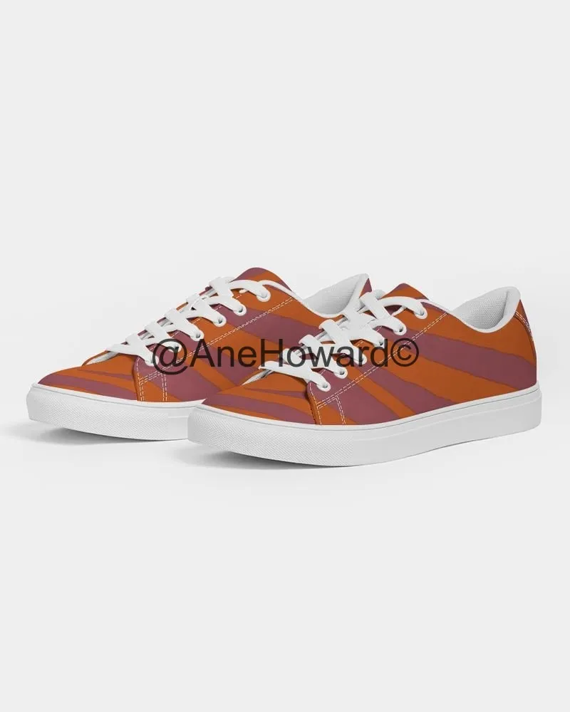 Red Zebra Women's Faux-Leather Sneaker