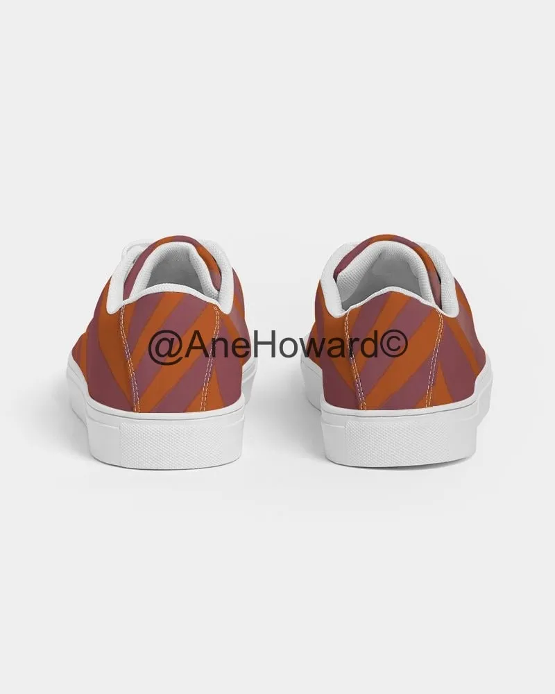 Red Zebra Women's Faux-Leather Sneaker