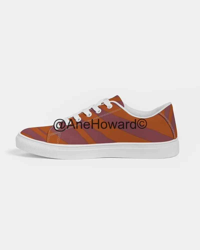 Red Zebra Women's Faux-Leather Sneaker