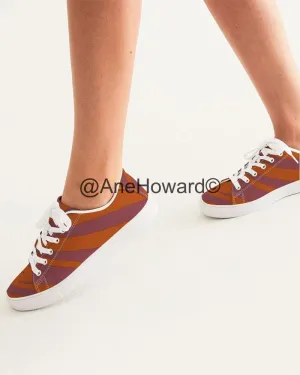 Red Zebra Women's Faux-Leather Sneaker