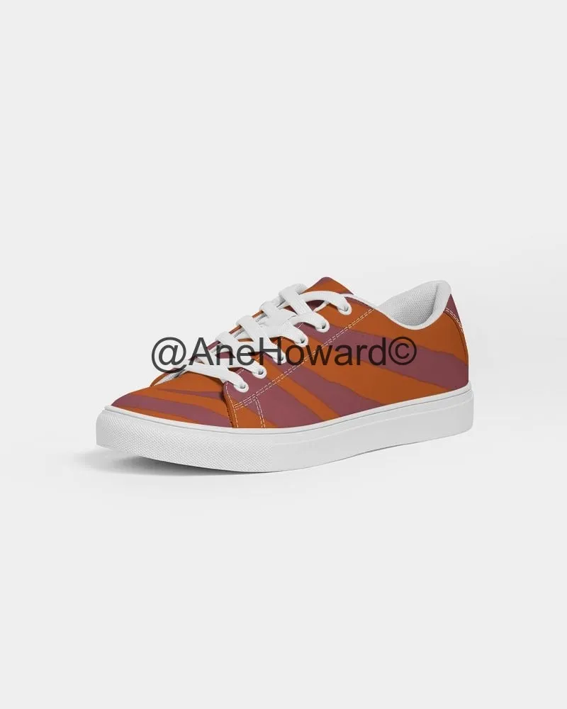 Red Zebra Women's Faux-Leather Sneaker