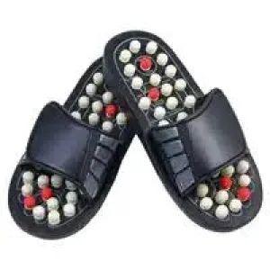 Reflexology Massage Slippers | Acupressure Sandals for Men & Women | Stress Relief, Breathable & Non-Slip