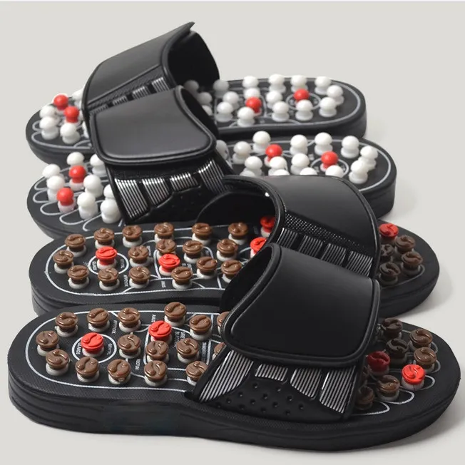 Reflexology Massage Slippers | Acupressure Sandals for Men & Women | Stress Relief, Breathable & Non-Slip
