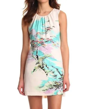 Regina Scenic Print Sheath Dress