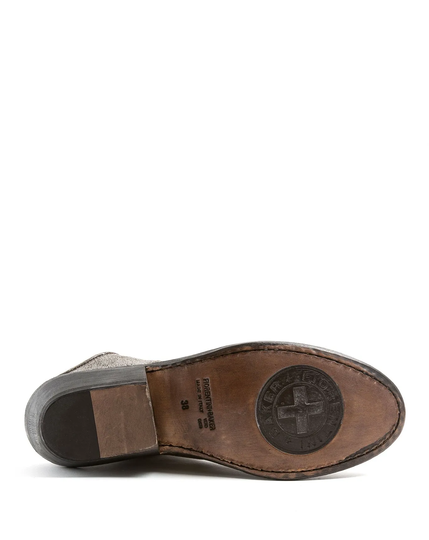 RENO Gunmetal Leather Mules