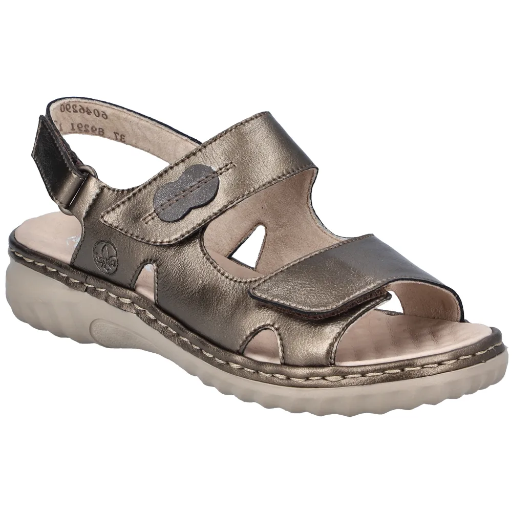 Rieker 60462-90 (Garda) Bronze Sandals