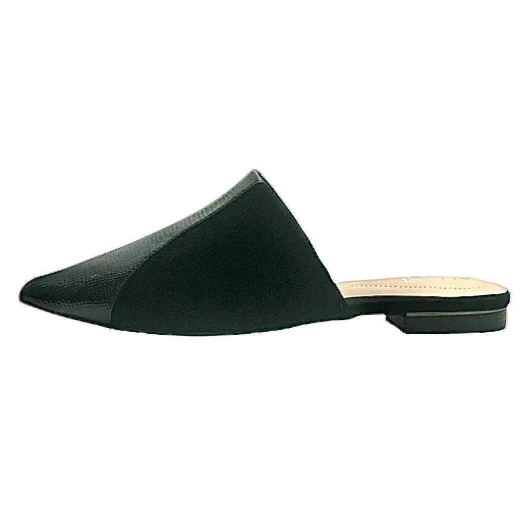 RIGSDY Women's Flats Pointed Toe Step N Flex Mules
