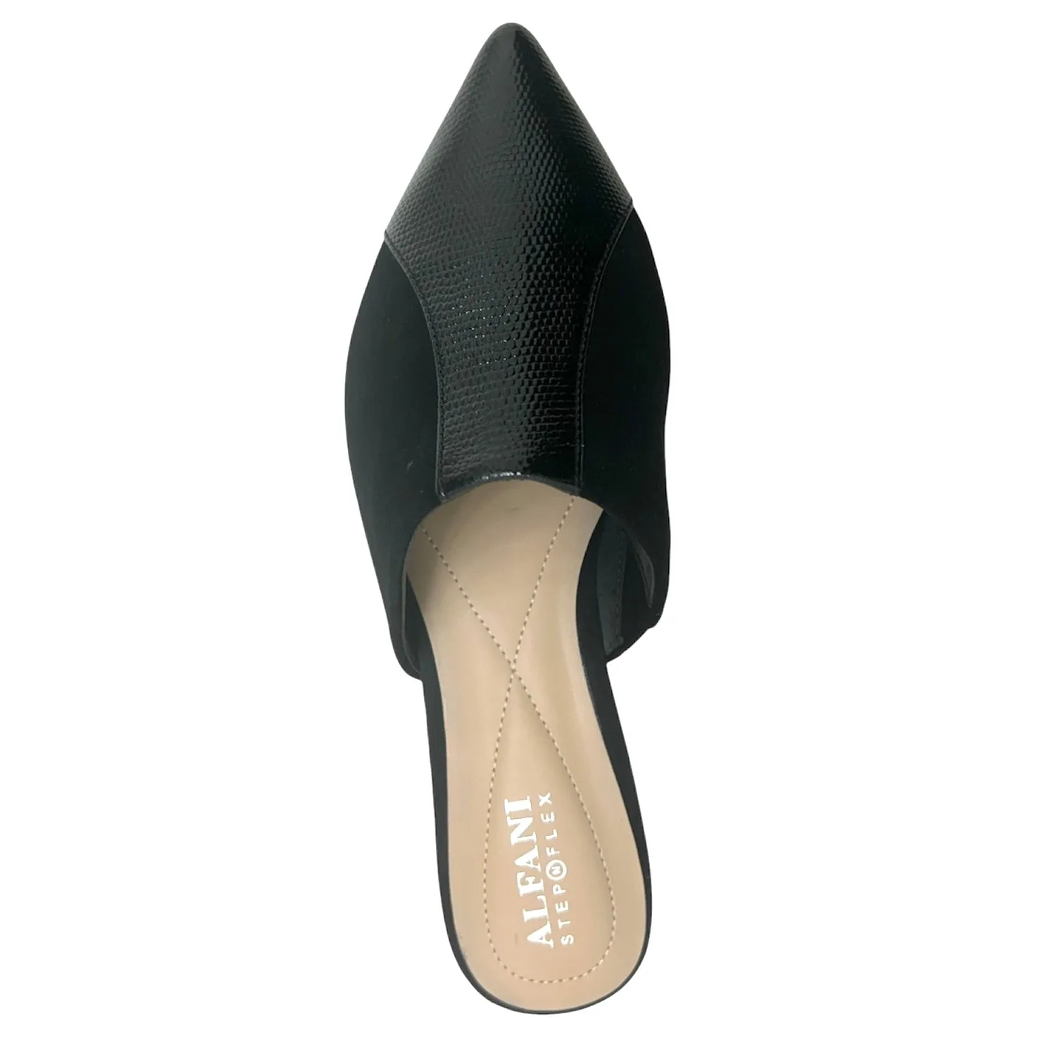 RIGSDY Women's Flats Pointed Toe Step N Flex Mules