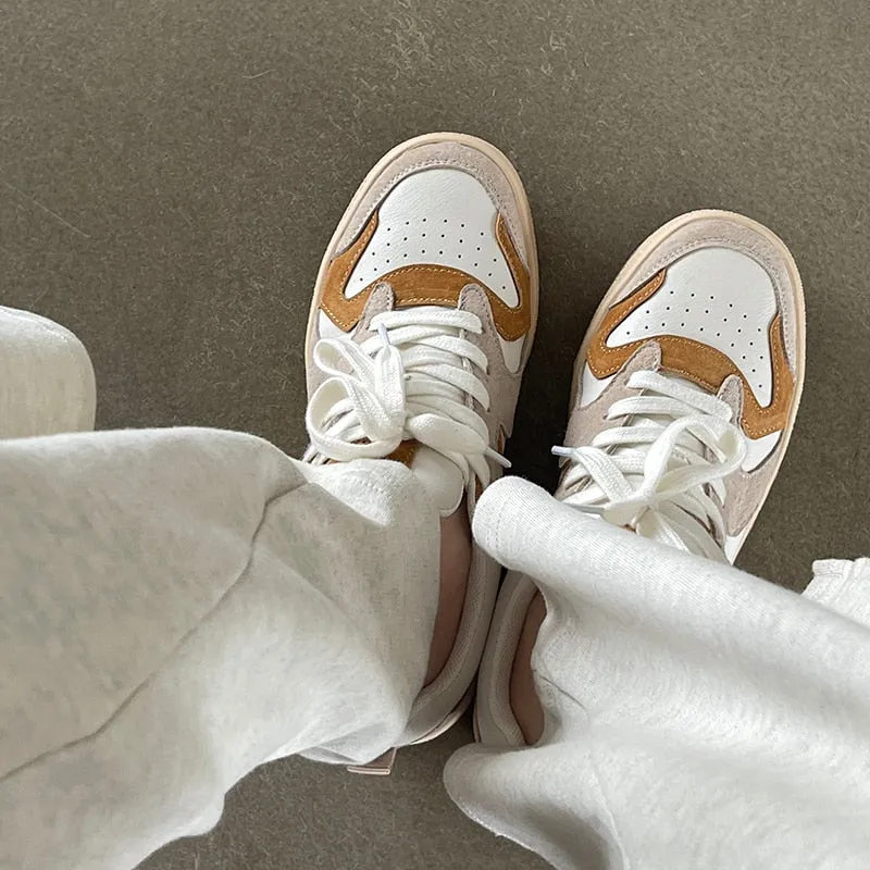 RIZABINA Women Sneakers Real Leather
