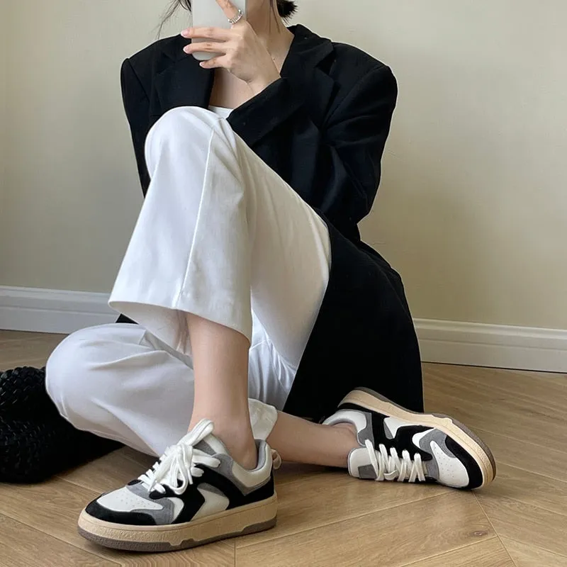RIZABINA Women Sneakers Real Leather