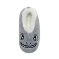 Robeez Slipper Socks 2pk - Shark Tie Dye Grey Fleece