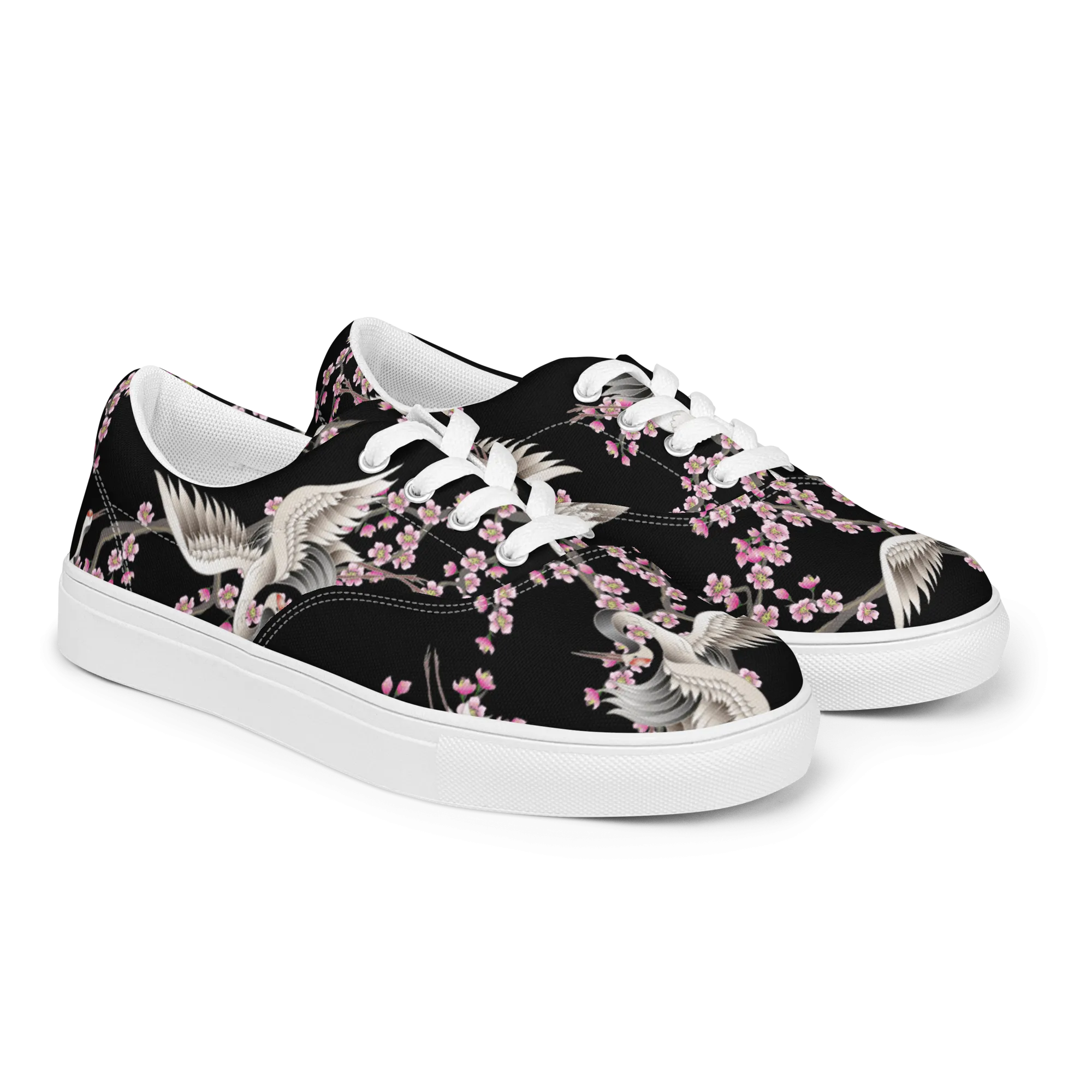 Rogue Labs The Crane Mens Black Canvas Shoes