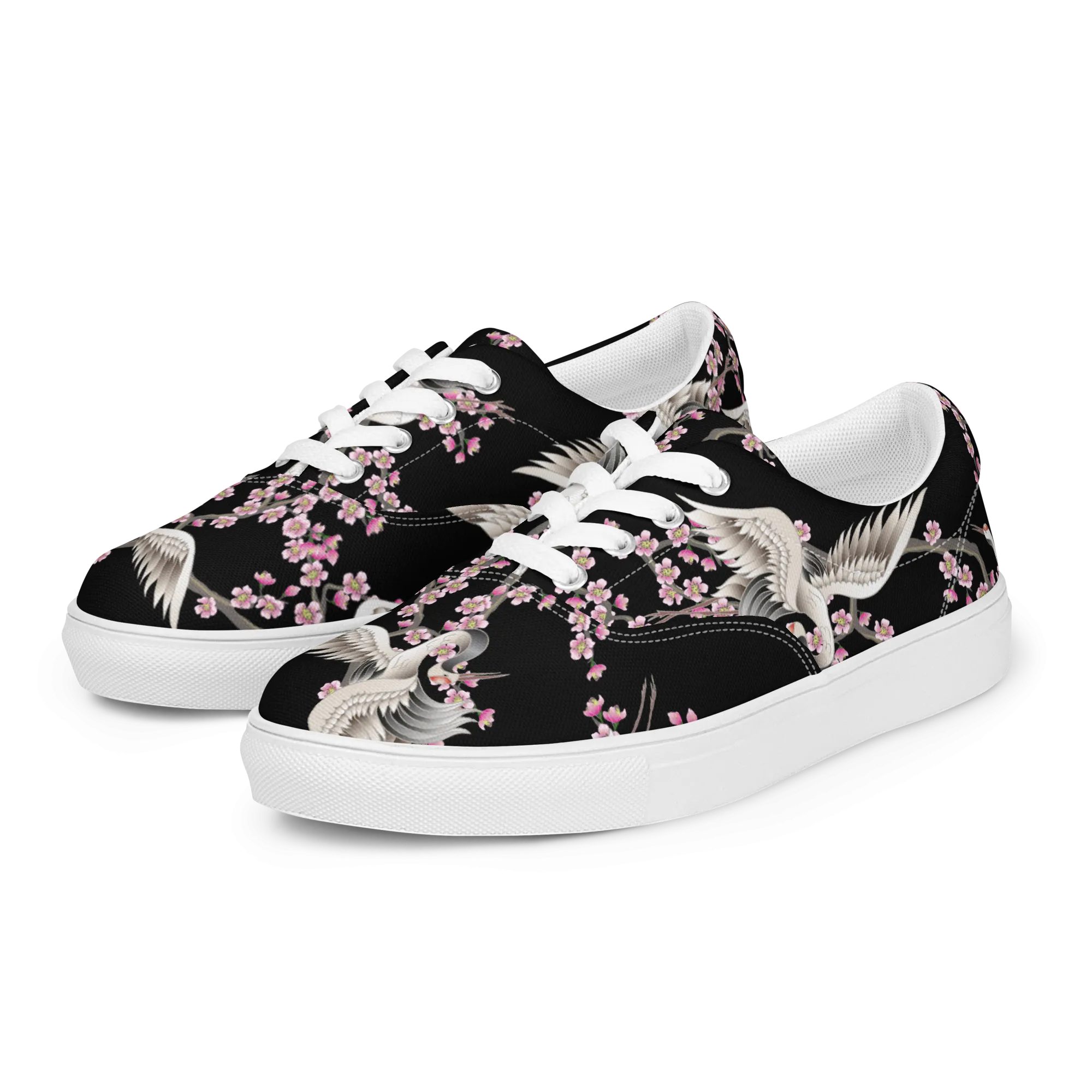 Rogue Labs The Crane Mens Black Canvas Shoes