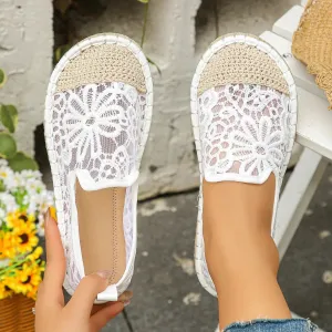 Round Toe Flats Slip-Ons