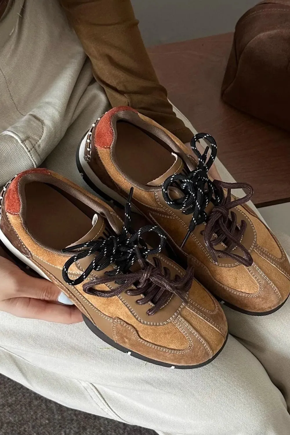 Round Toe Flats Sneakers