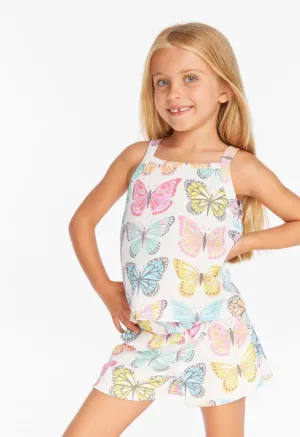 She's a Butterfly Stretch Tank Top  || Chaser