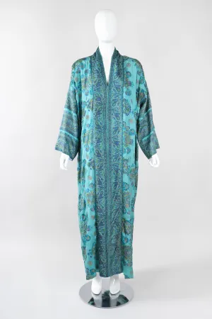 Silk Block Print Caftan