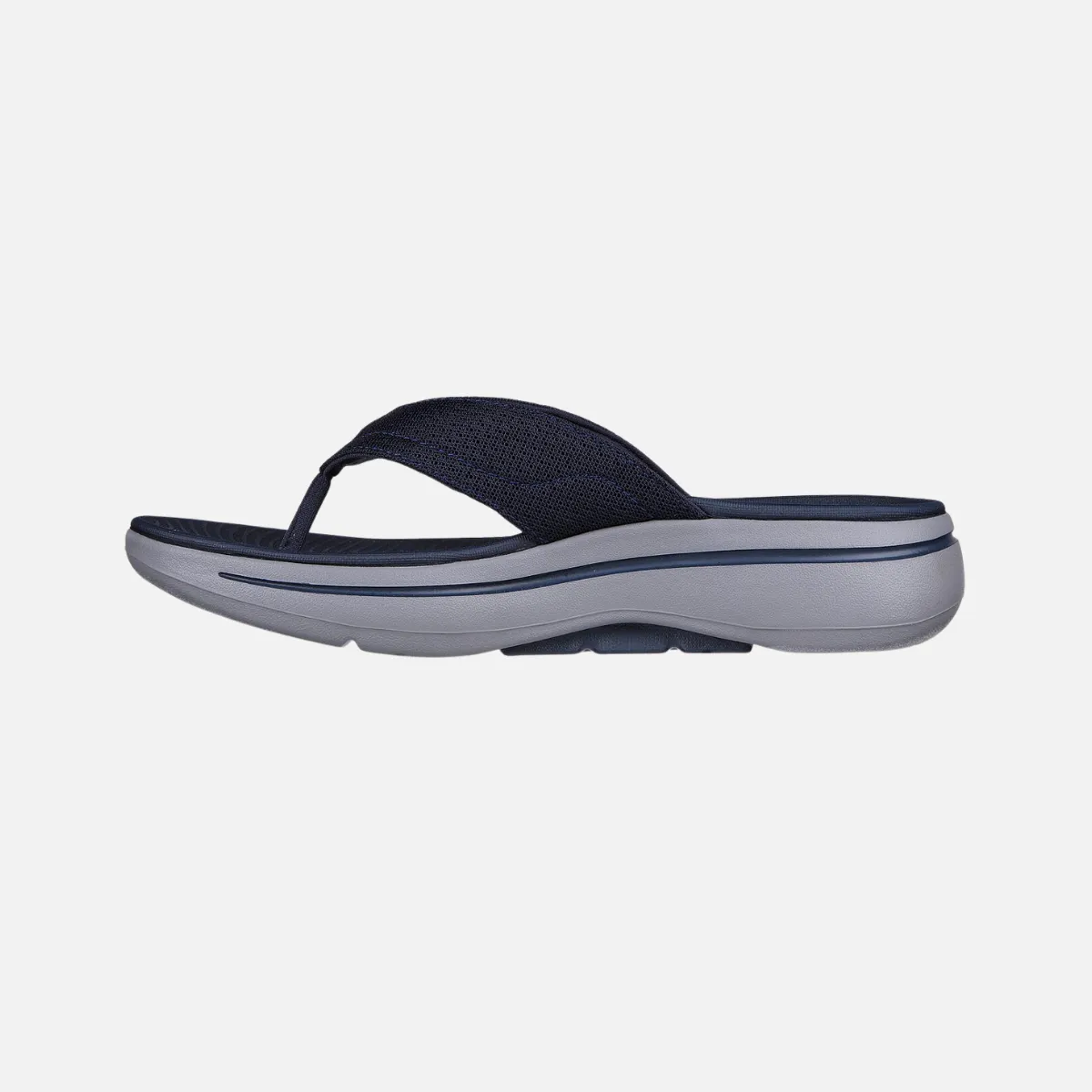Skechers Men's GOwalk Arch Fit On-The-GO Slippers -Navy/Red