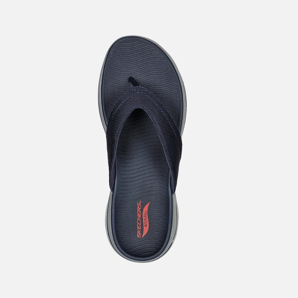 Skechers Men's GOwalk Arch Fit On-The-GO Slippers -Navy/Red