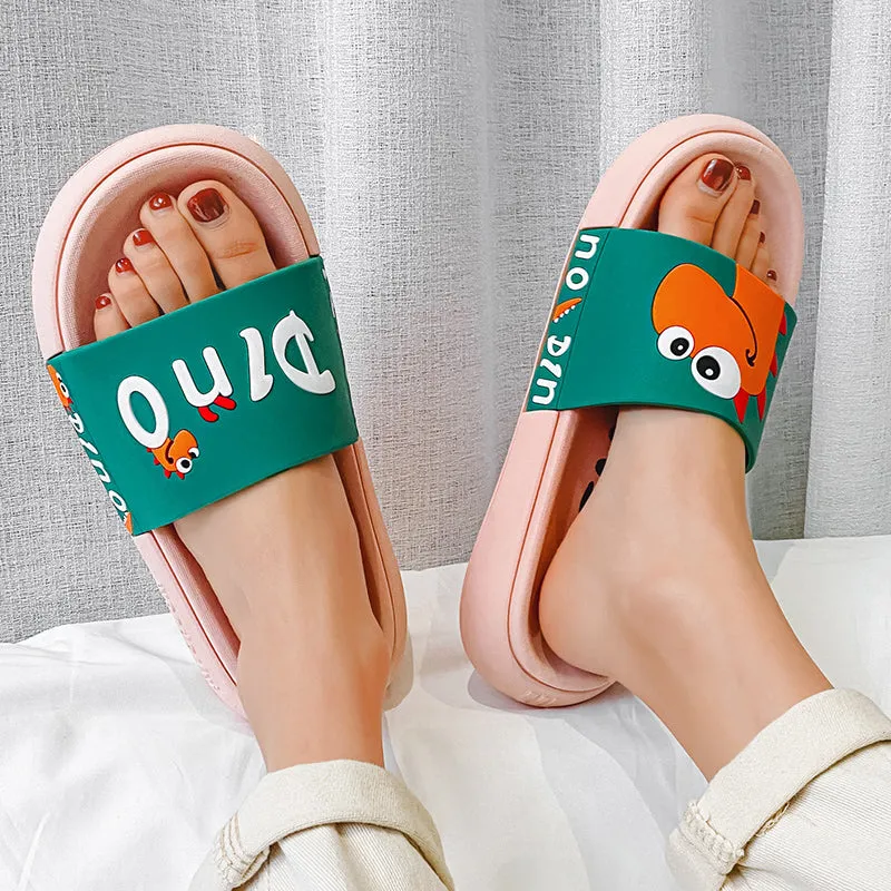 Slippers For Women In Summer Deodorant Indoor Lovers At Home Antiskid Thick Bottom Lovely Home Cool Slippers For Men