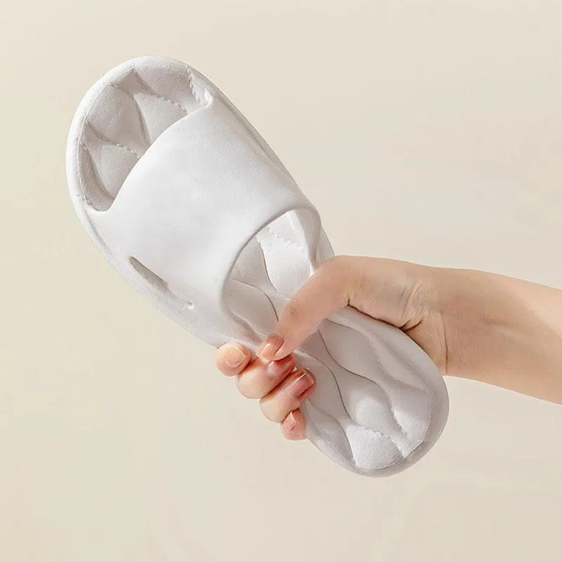 Slippery Sandals and Slippers for Men and Women Home Indoor Non-slip Mute Deodorant Guests Summer Slippers Bathroom Bath Couple Flip Flops