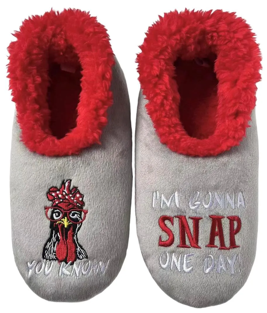 Slumbies® Cosy Women's Slippers ~ Snap!
