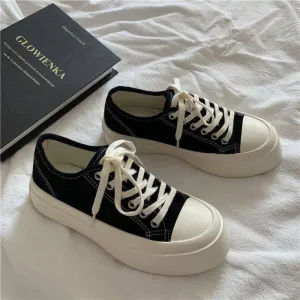 Sneakers Sports Shoes Lolita Platform Vintage Casual Footwear Round Head Tennis Japanese Boots Female