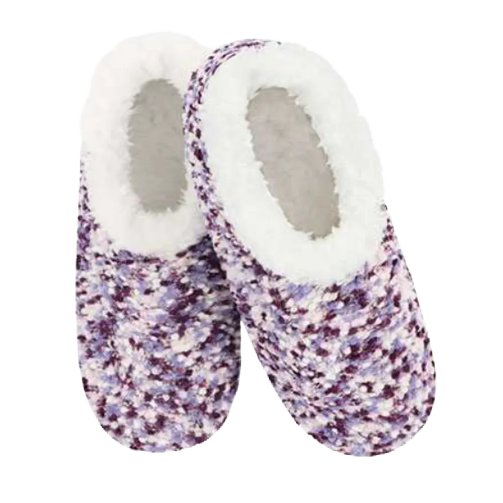 Snoozies Slippers - Popcorn Stitch