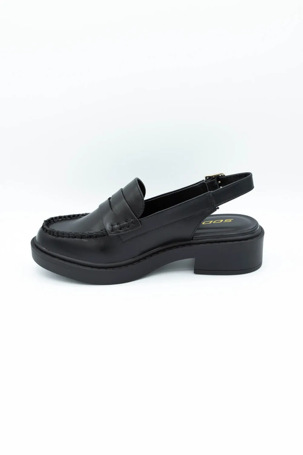 Soda Tarot Slingback Mules for Women in Black | TAROT-S BLACK