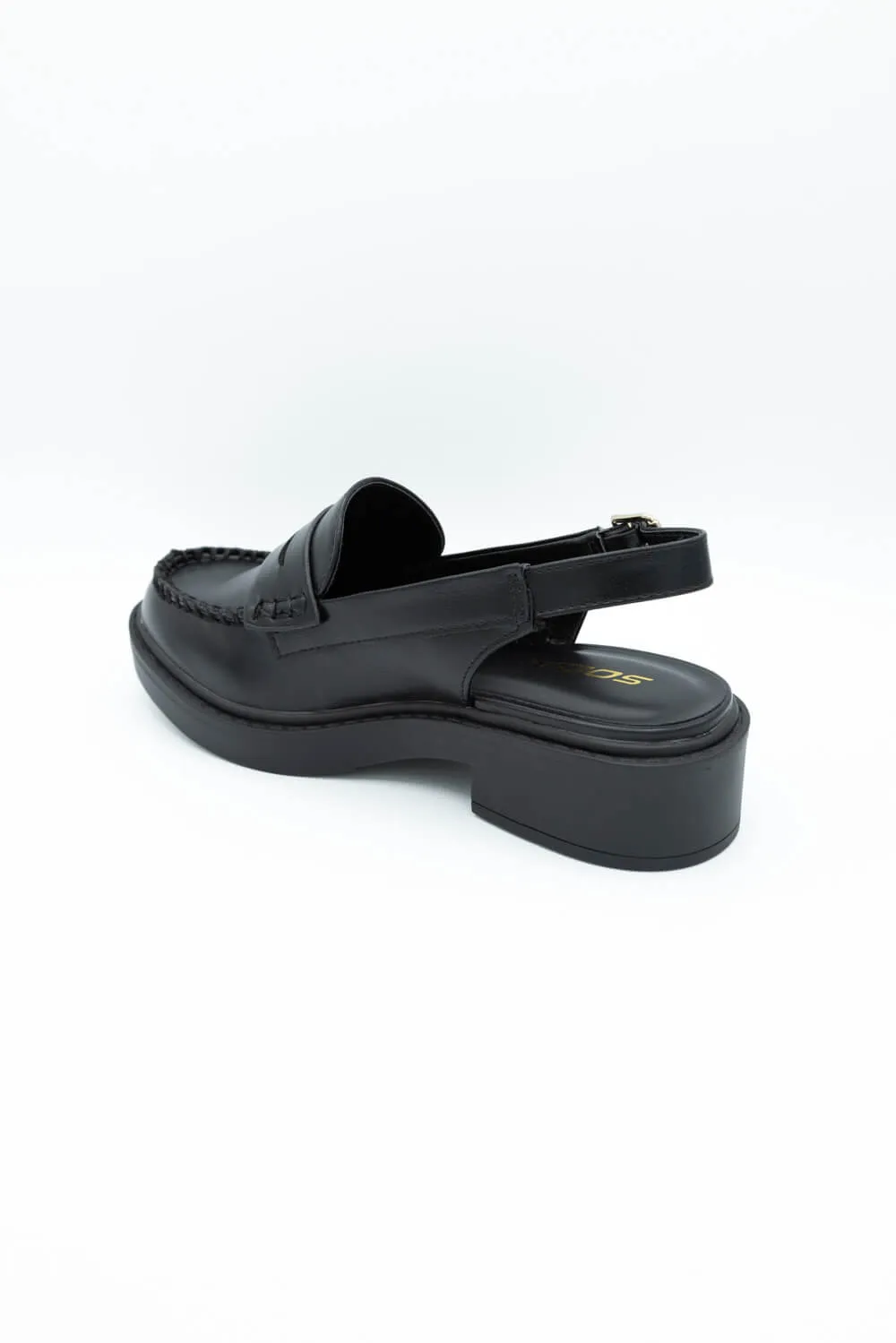 Soda Tarot Slingback Mules for Women in Black | TAROT-S BLACK
