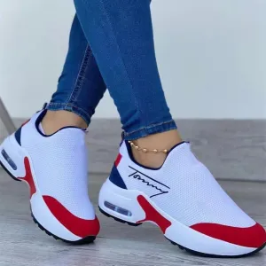 Solid Color Flats Ladies Shoes