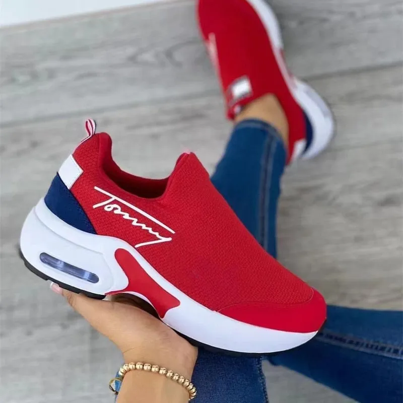 Solid Color Flats Ladies Shoes