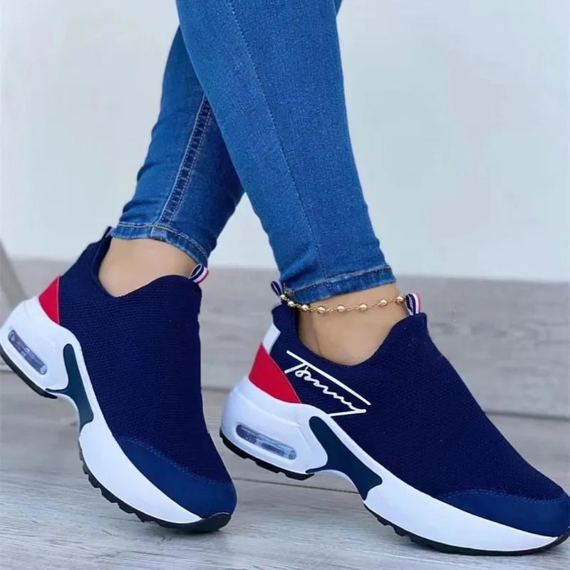 Solid Color Flats Ladies Shoes