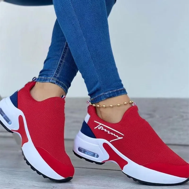 Solid Color Flats Ladies Shoes