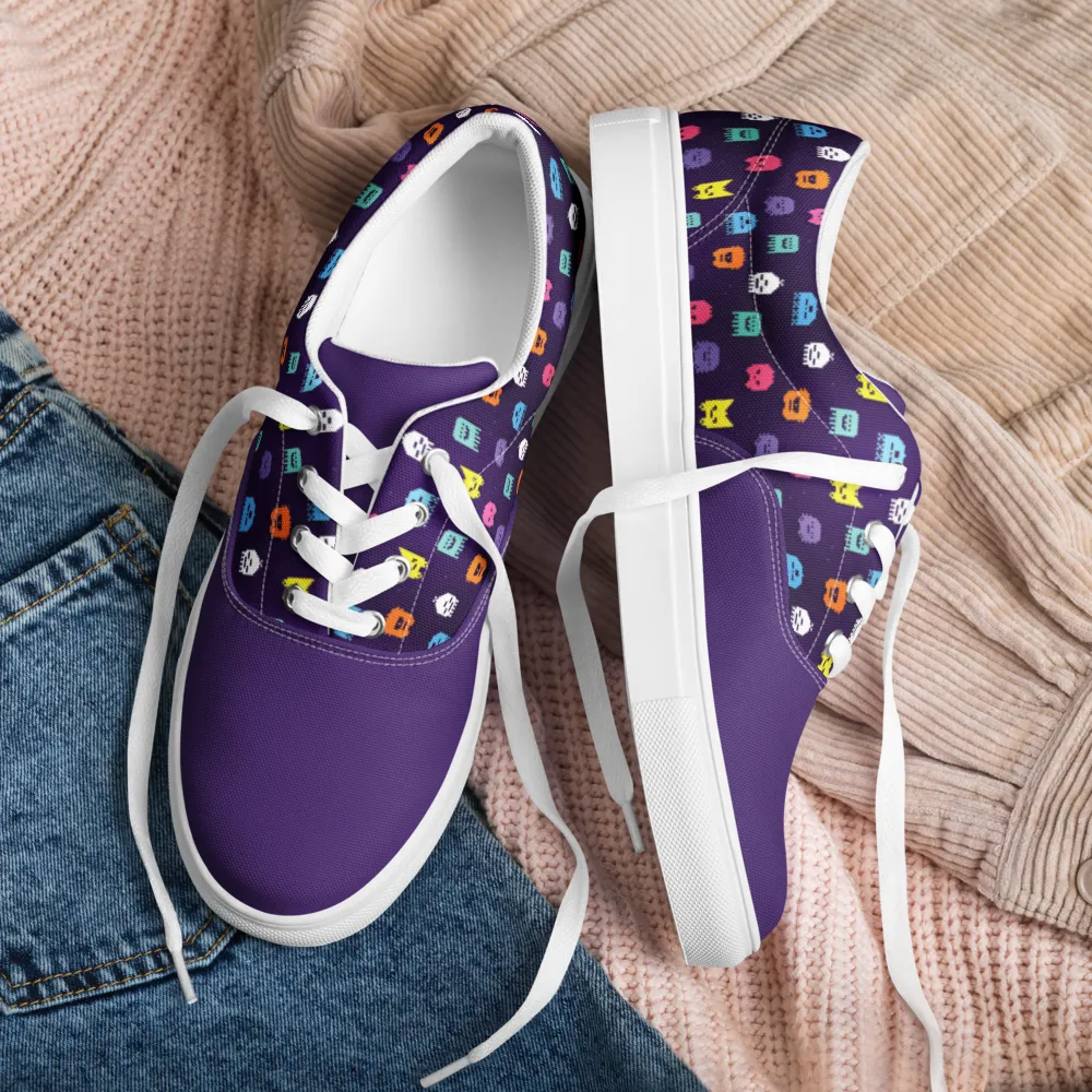 Space Vader Canvas Shoes