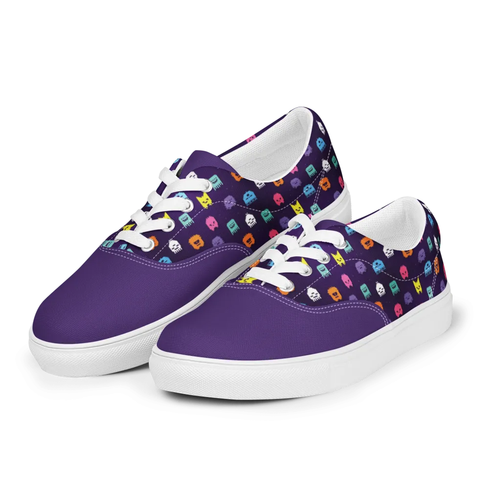 Space Vader Canvas Shoes