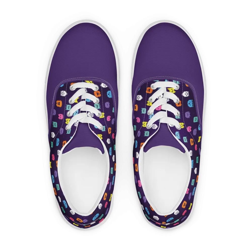 Space Vader Canvas Shoes