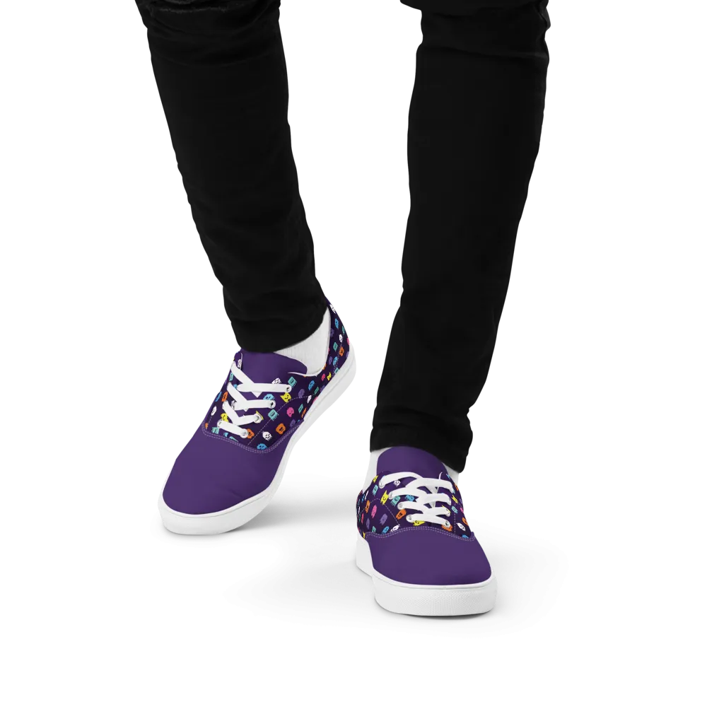 Space Vader Canvas Shoes