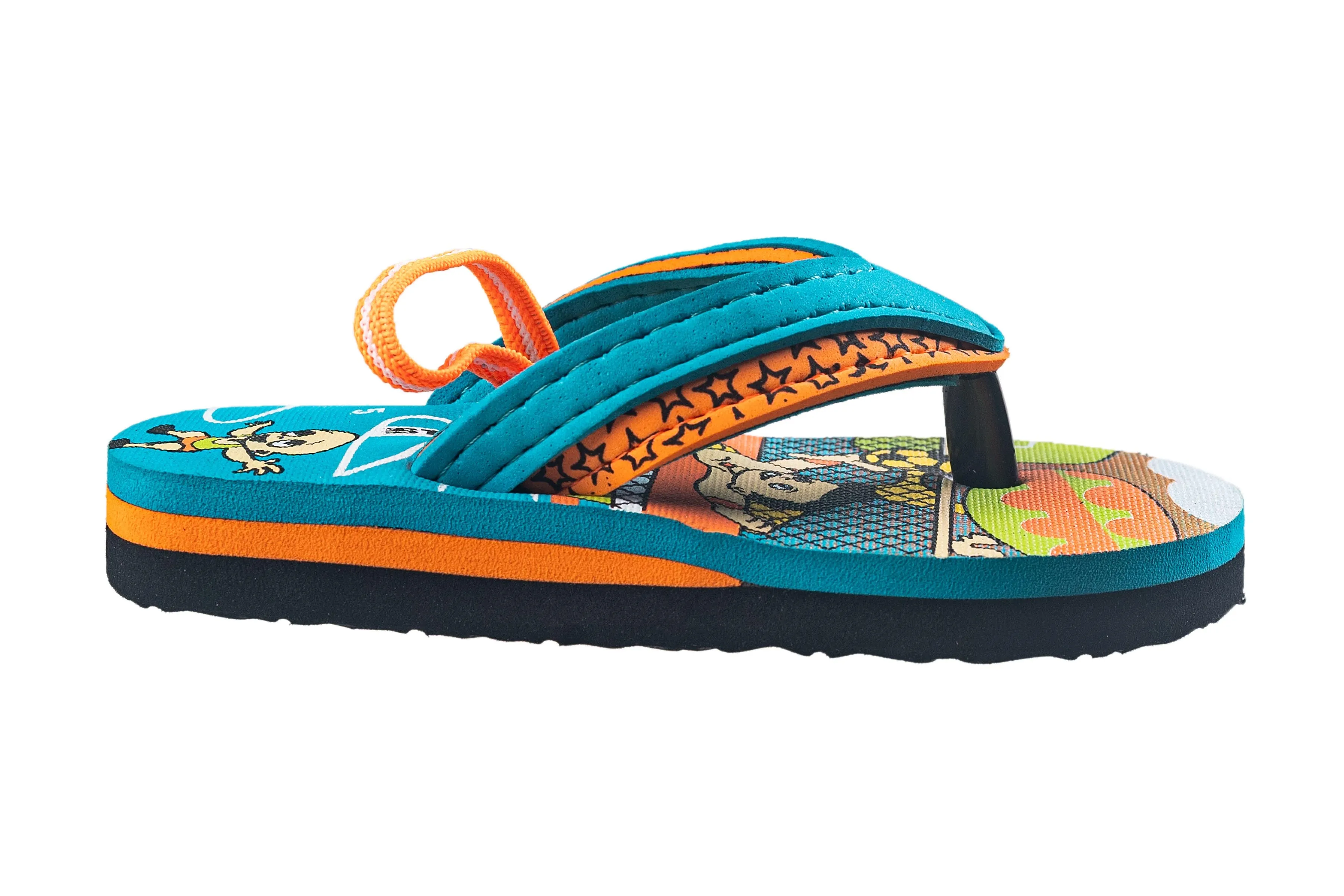 Strap On Children Aqua / Orange Hawai