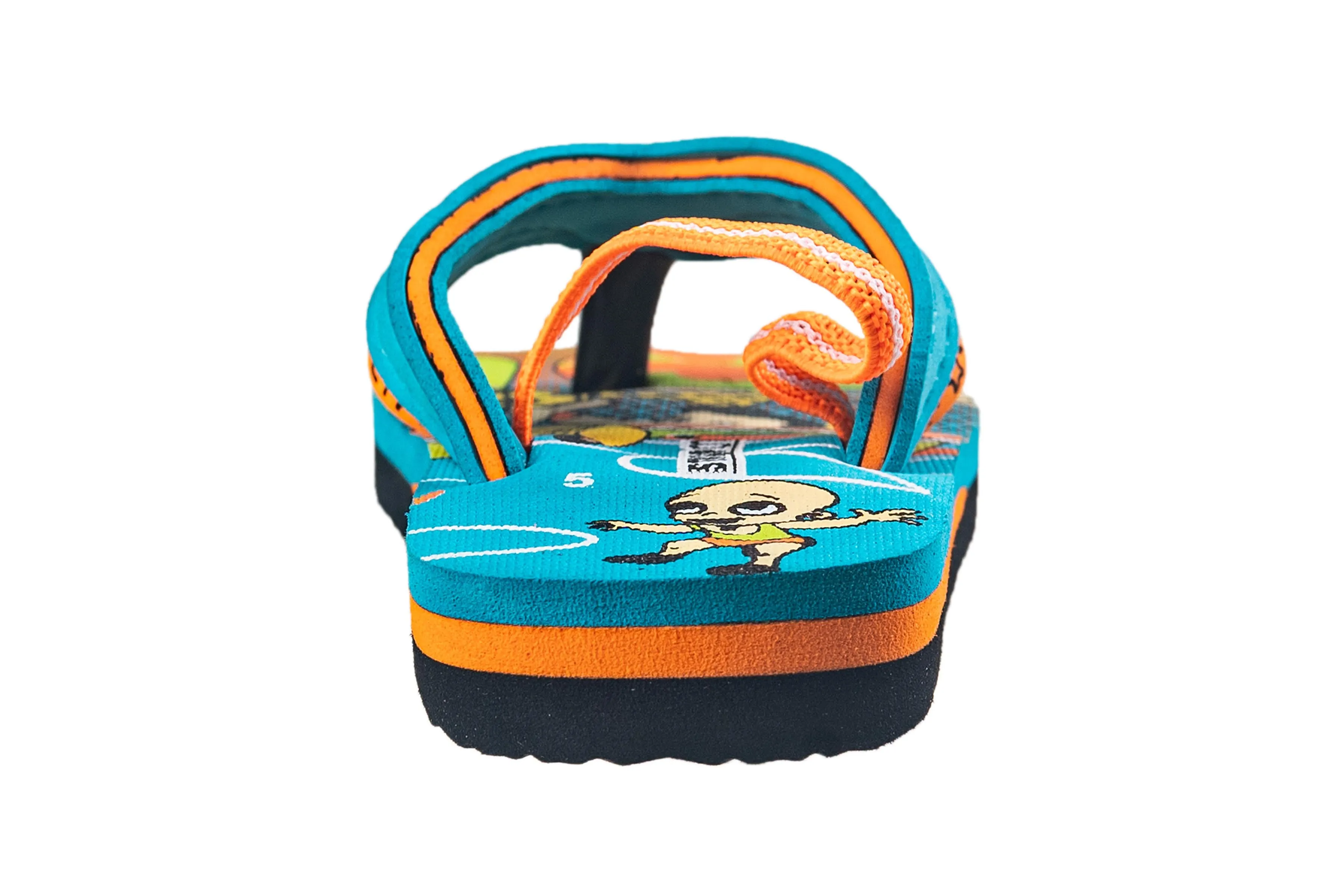 Strap On Children Aqua / Orange Hawai
