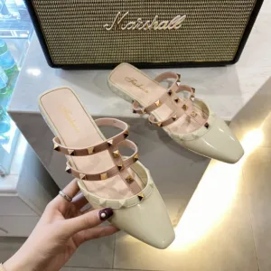 Summer New Rivet Ladies Slippers