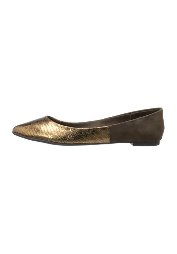 Sunrise Metallic Ballet Flats