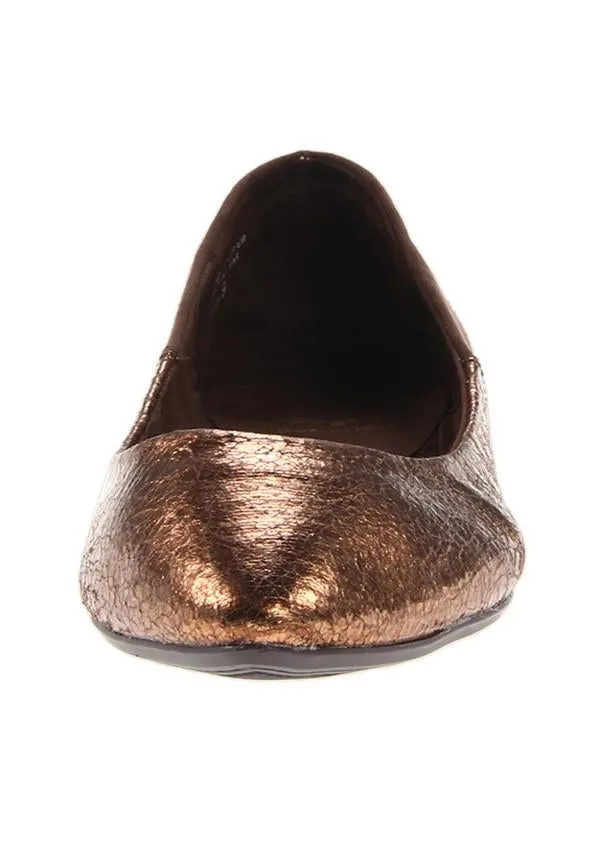 Sunrise Metallic Ballet Flats