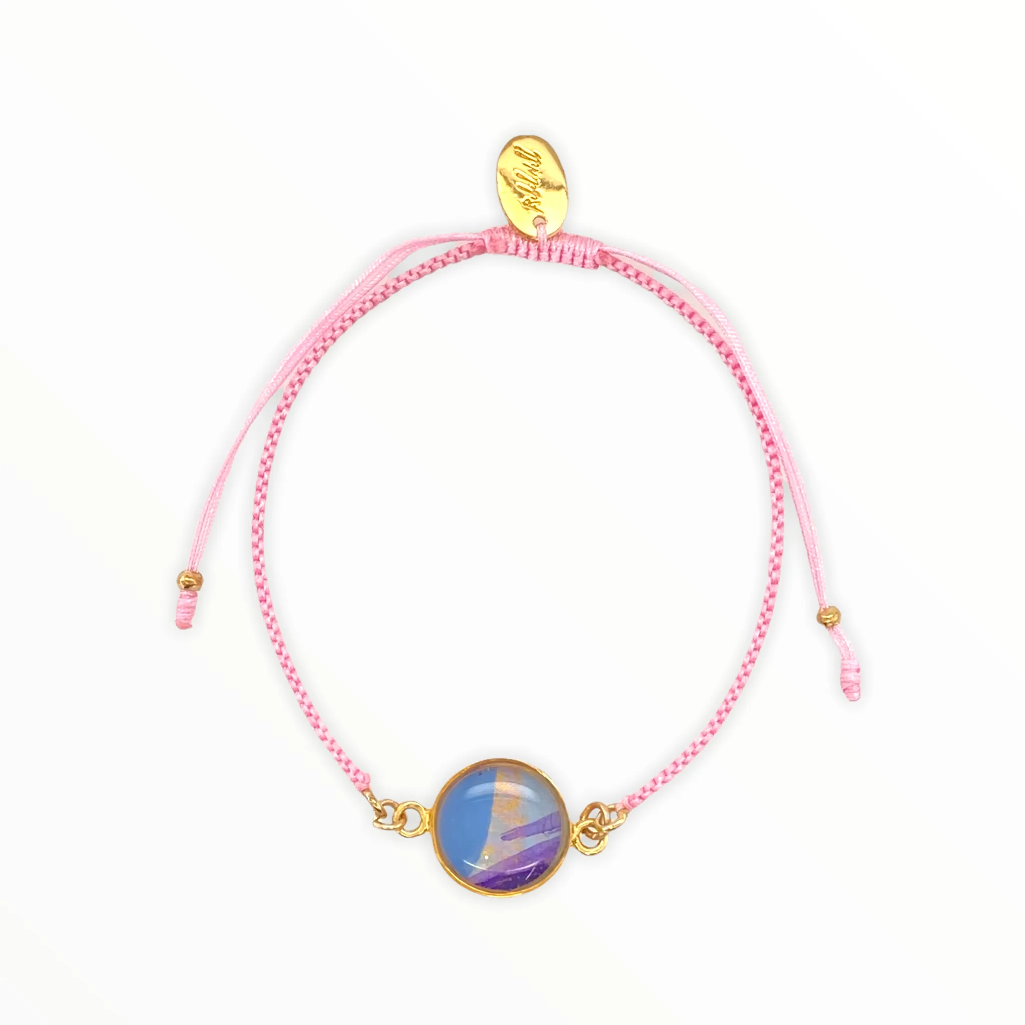 Taylor Bracelet | Gold | Light Pink
