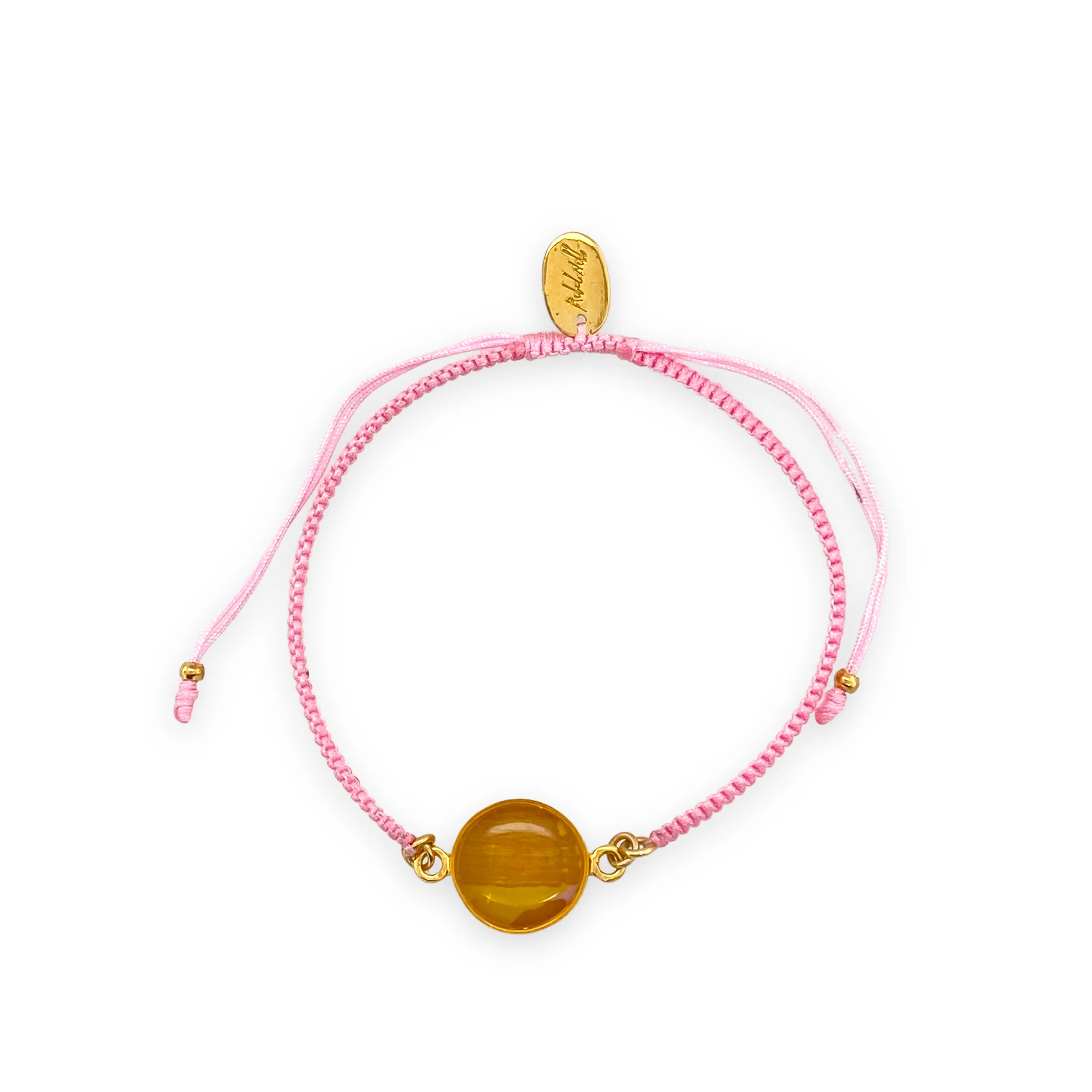 Taylor Bracelet | Gold | Light Pink