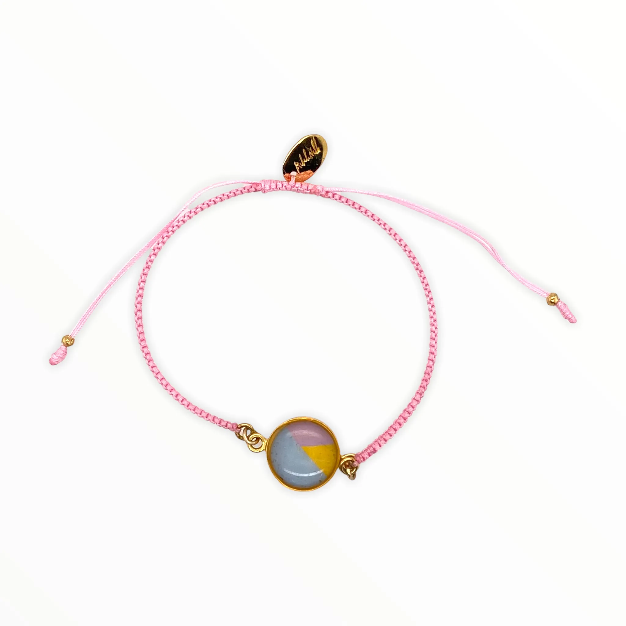 Taylor Bracelet | Gold | Light Pink